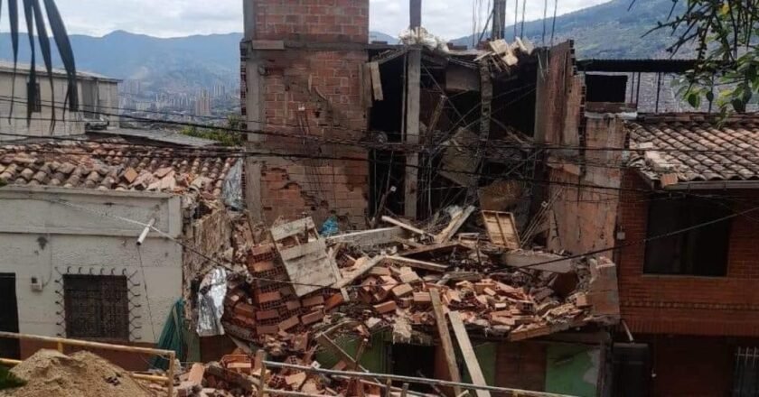 Colapso Parcial de Edificio en Medellín: Dagrd Evalúa Seguridad de la Zona