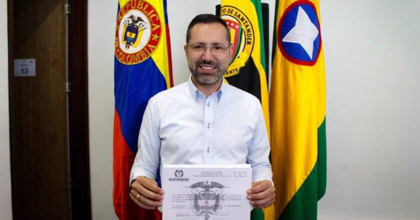 El Tribunal Administrativo de Santander invalida la elección de Jaime Andrés Beltrán como alcalde de Bucaramanga por doble militancia