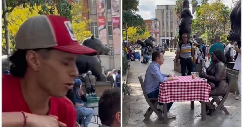Inseguridad en la Plaza Botero: atracan a equipo del concejal Alejandro Arias mientras grababan un video