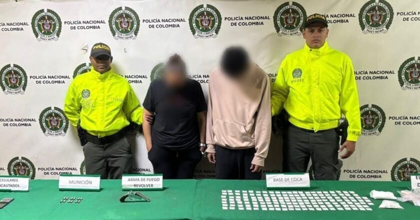 Capturan a un hombre en Itagüí por delitos contra una menor y a su madre por porte ilegal de armas y sustancias ilícitas