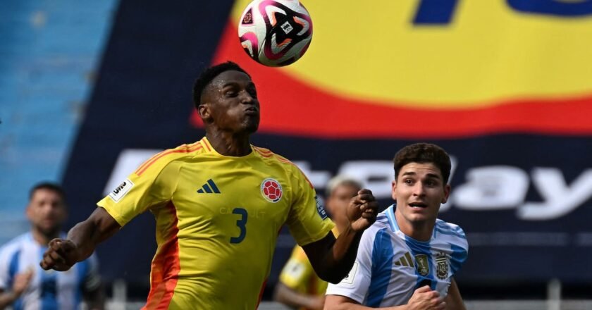 Colombia busca levantarse ante Argentina y revivir su sueño mundialista
