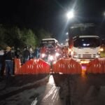Caos total en La Estrella: bloqueos de transportadores paralizan la movilidad y ciudadanía queda atrapada por obras sin fin