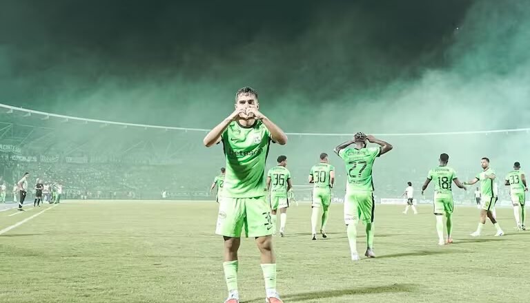 Atlético Nacional arrasó en Villavicencio y se adueñó del liderato de la Liga BetPlay