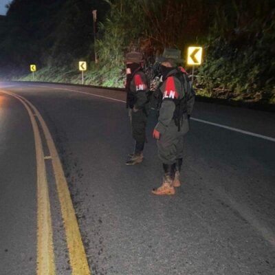 ELN reactiva el miedo con paro armado: cierres, explosivos y una víctima mortal sacuden varias regiones del país