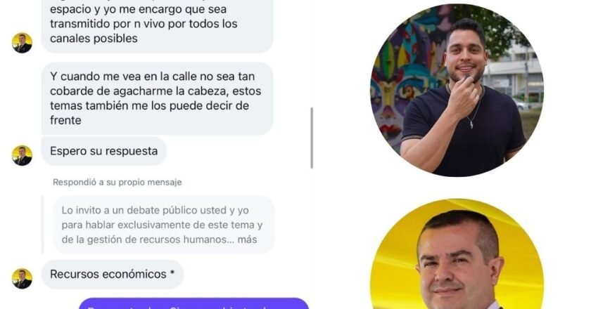 ¿Debate democrático o intimidación privada? Alcalde de La Estrella confronta con dureza al líder político Daniel Ospina